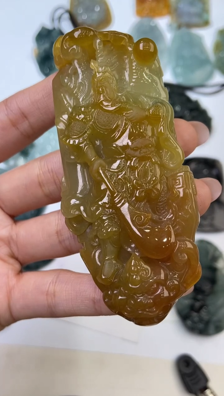 【闪购商品】翡翠挂件未镶嵌1