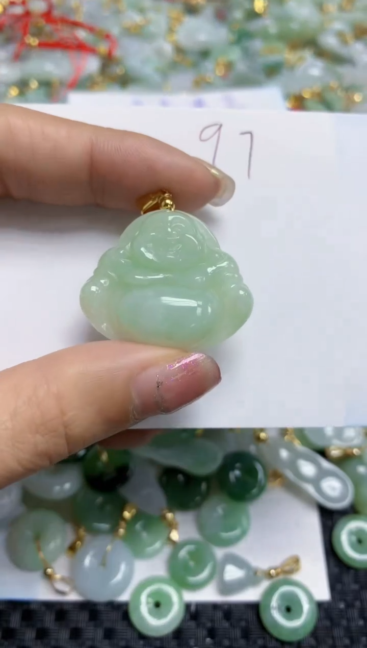 【闪购商品】翡翠颈饰合金   天然A货翡翠