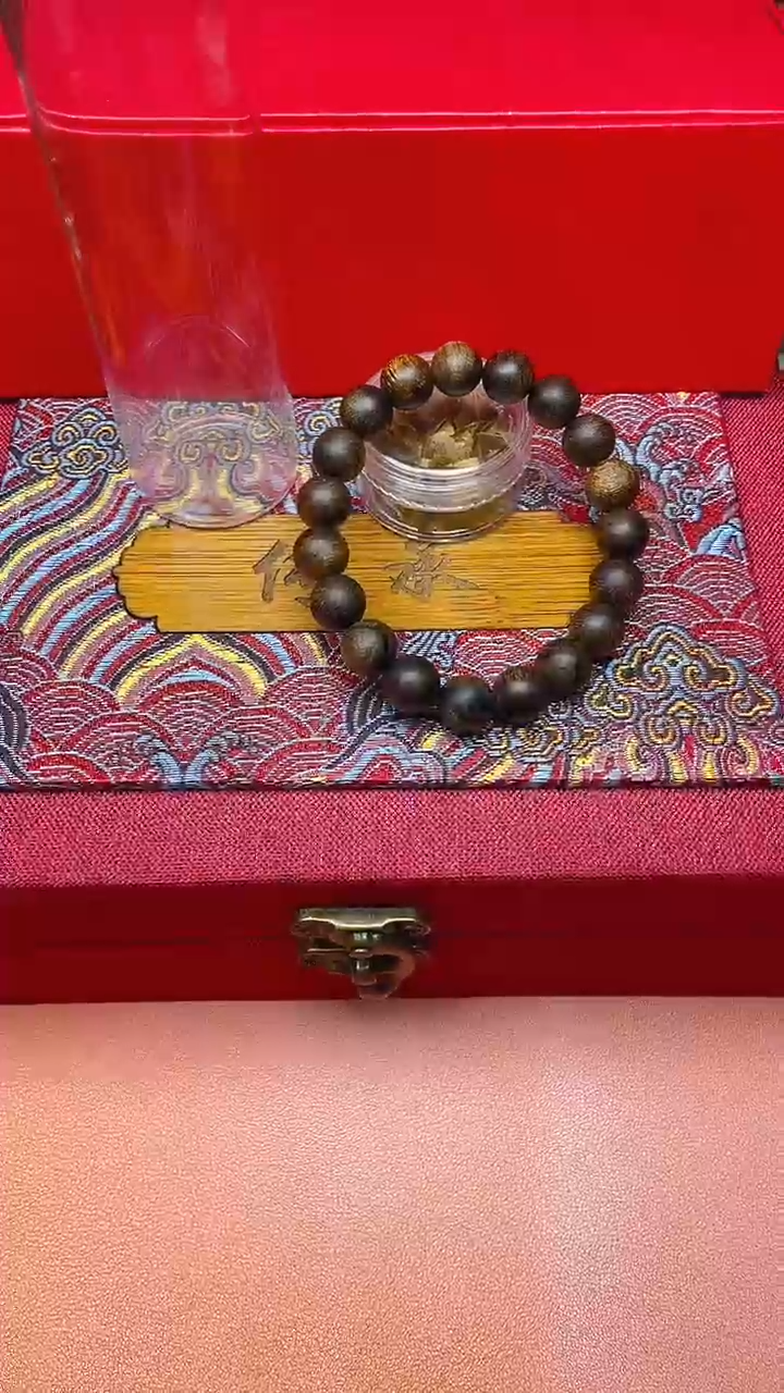 【闪购商品】沉香手串芽庄白棋瘤疤1.0沉水Q10889240