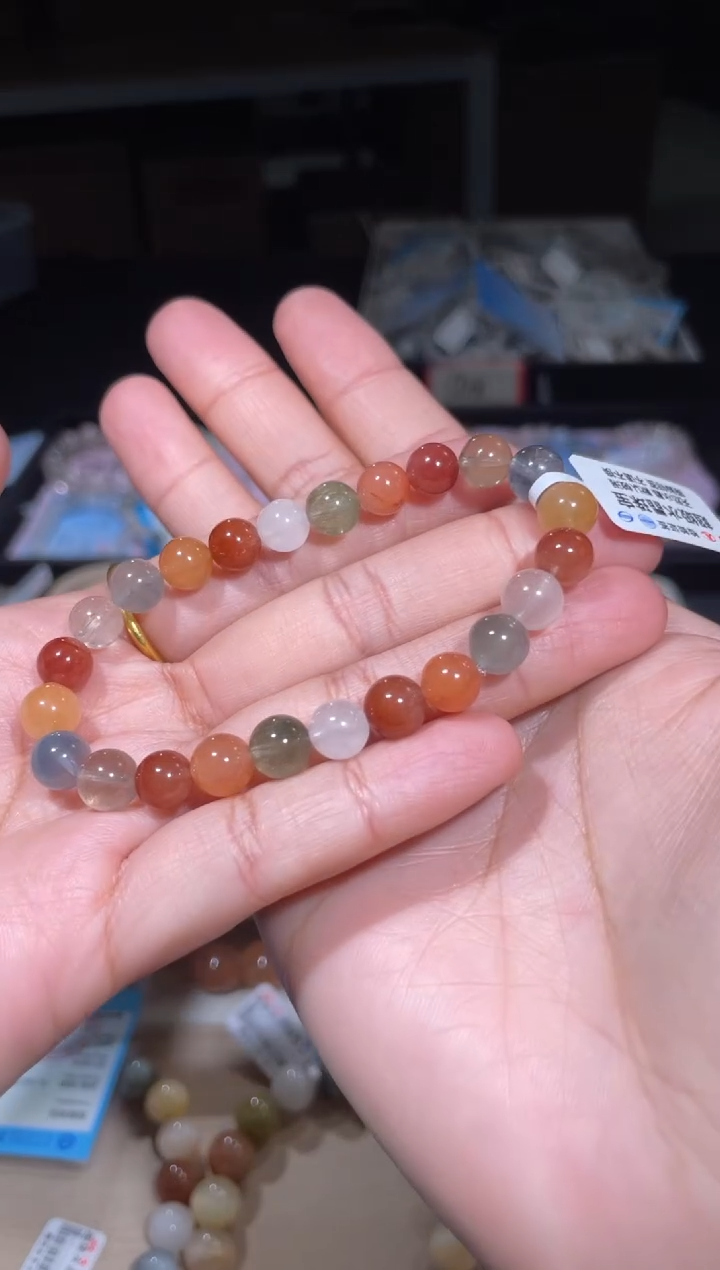 【闪购商品】水晶手链未镶嵌35号多样性发货一M 7+