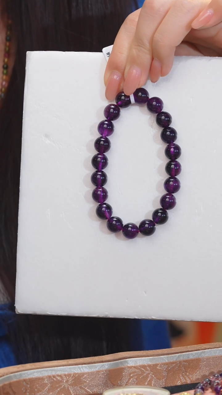 【闪购商品】水晶手串未镶嵌超七卡9-10多样性发@@W9782