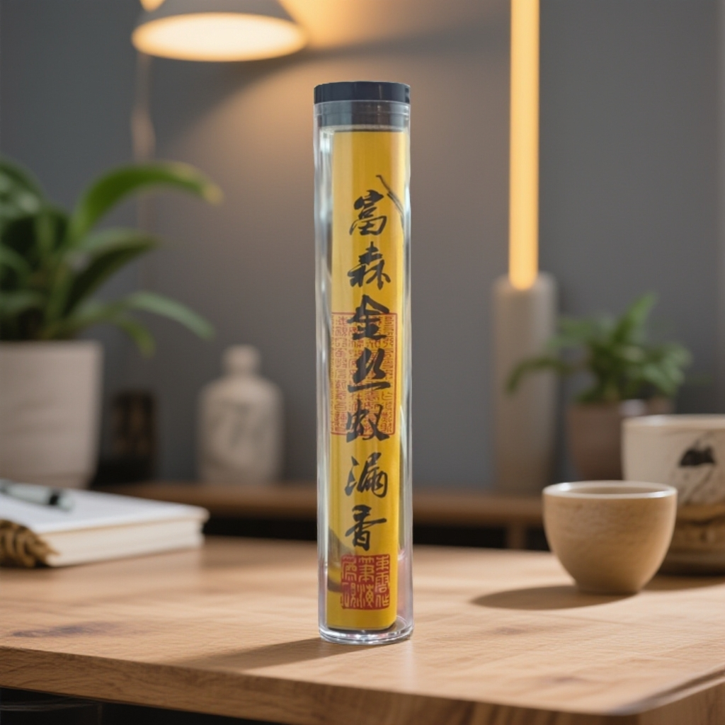 【高油】富森金丝蚁漏沉香    100克线香 21厘米