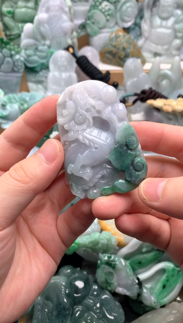 吊坠(不含链)未镶嵌翡翠1