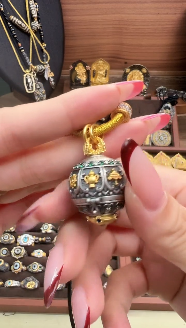 无吊坠925银释迦项链