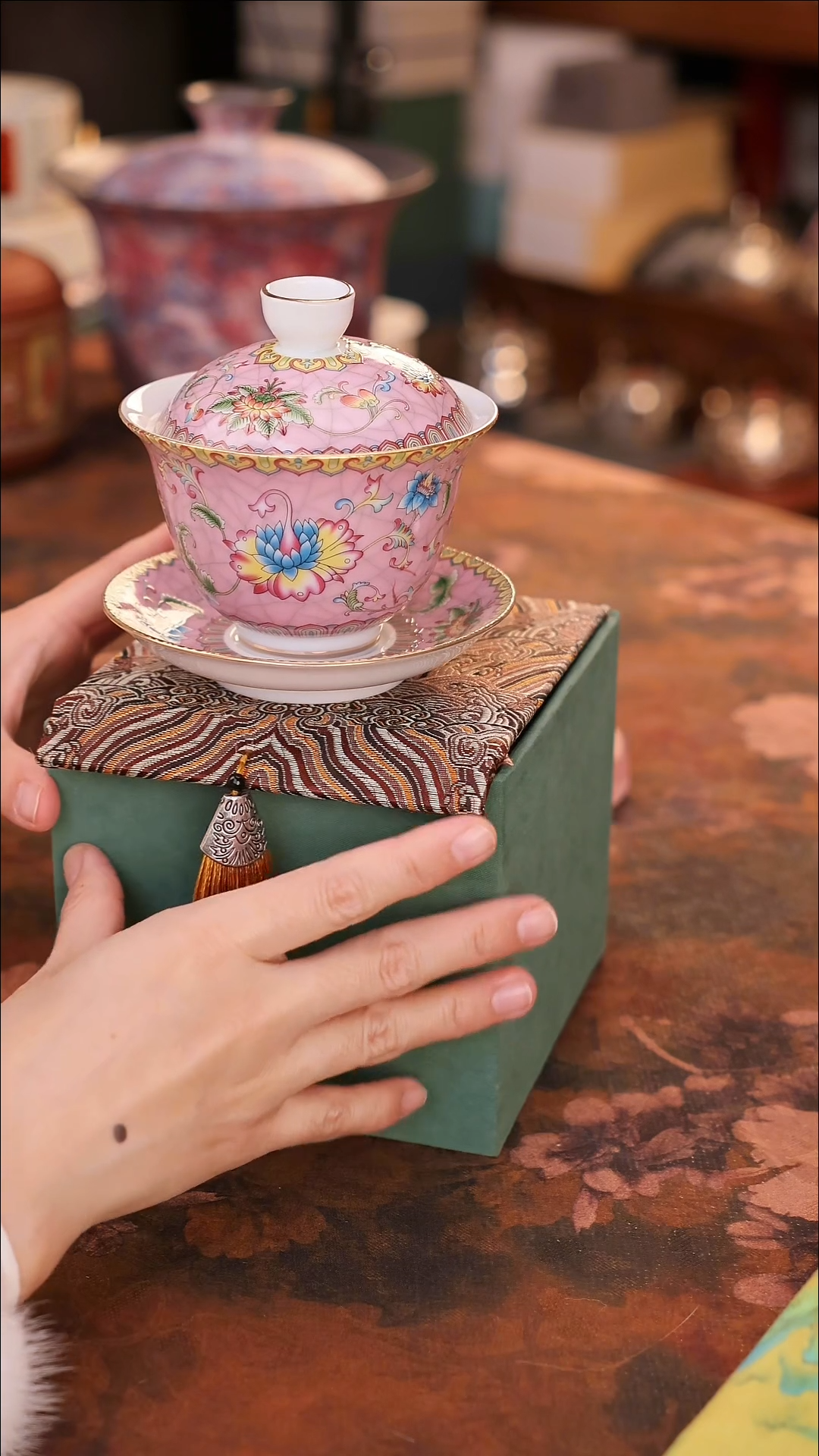 【闪购商品】陶瓷茶具（无礼盒无茶盘）@@7