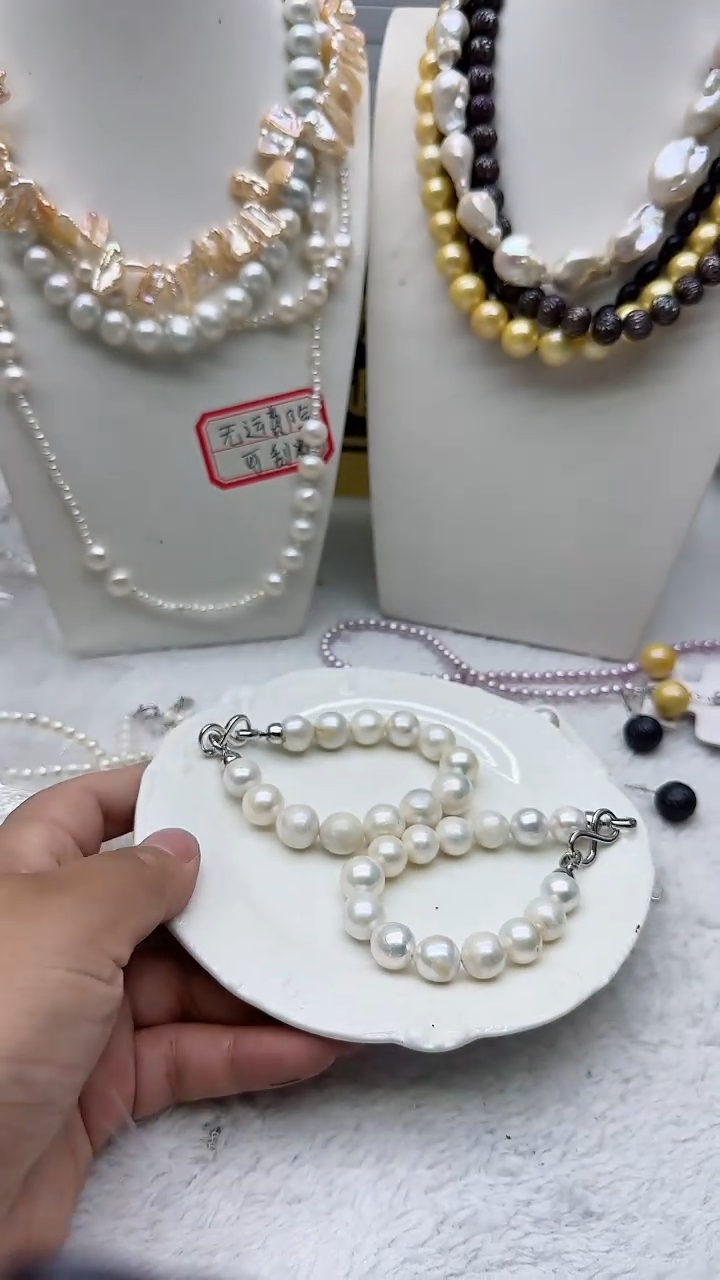 淡水珍珠未镶嵌套链84