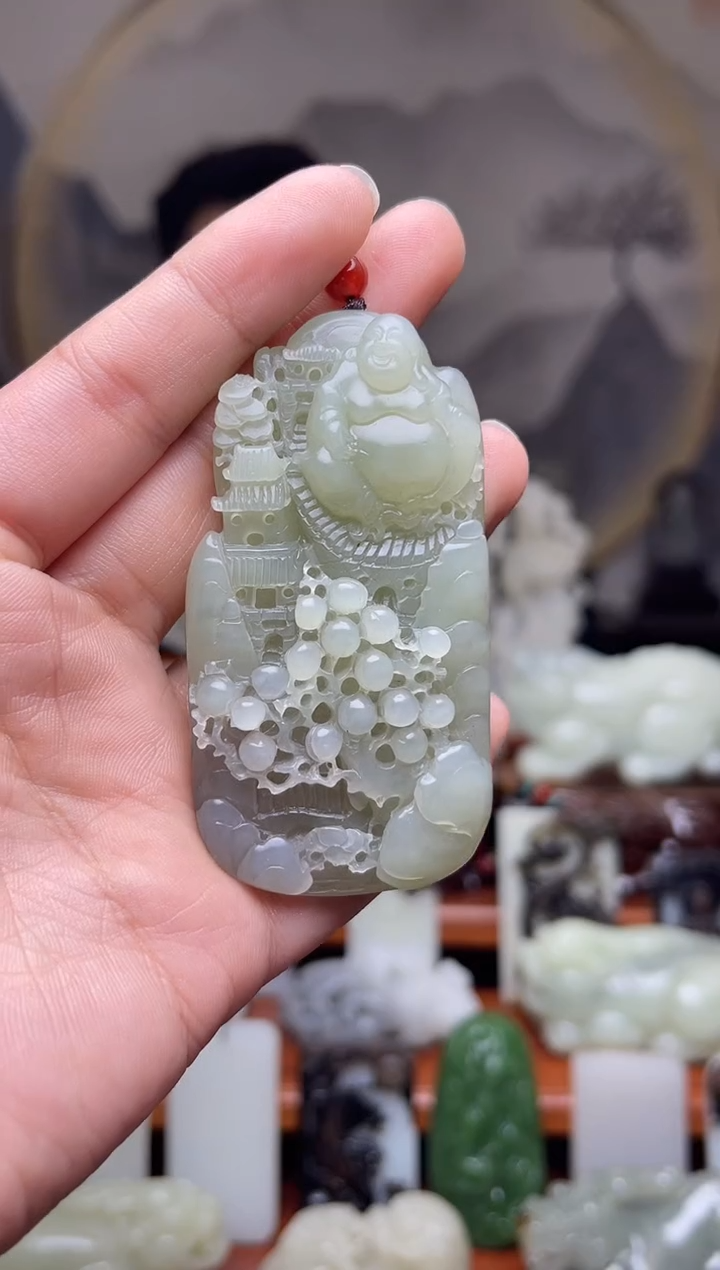 【闪购商品】和田玉吊坠未镶嵌94