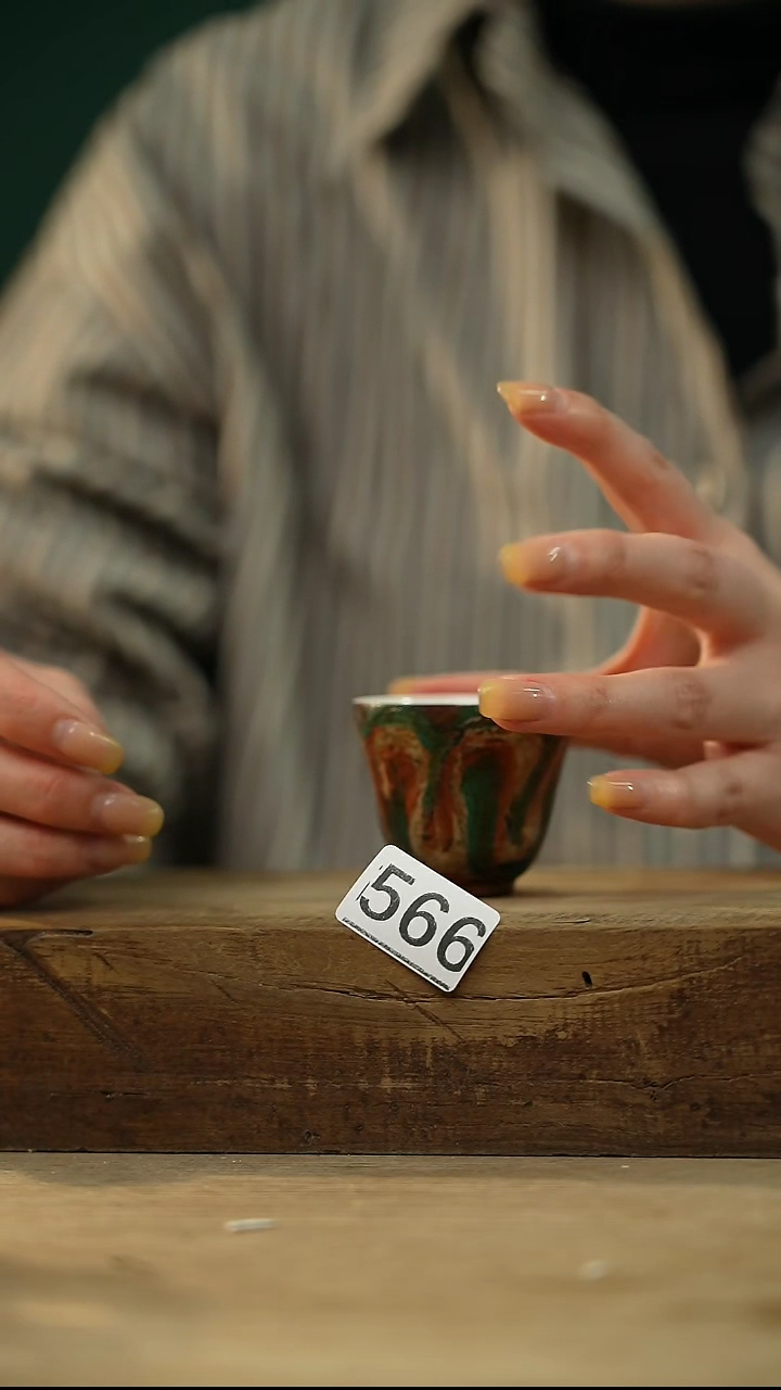 【闪购商品】瓷片新品设计师手作款 大漆手刷系列 小钱