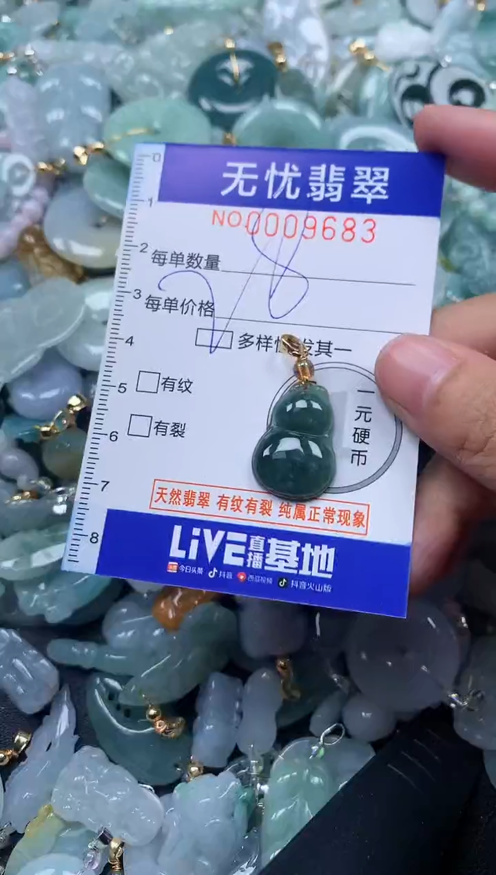 颈饰未镶嵌翡翠9683