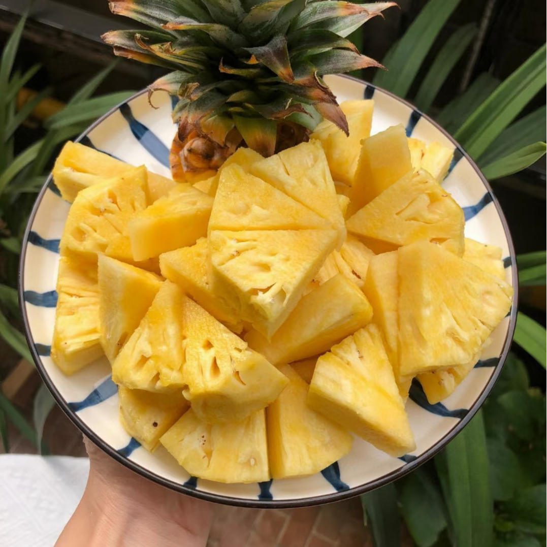 果切果切【佳农】黑钻凤梨1盒400g