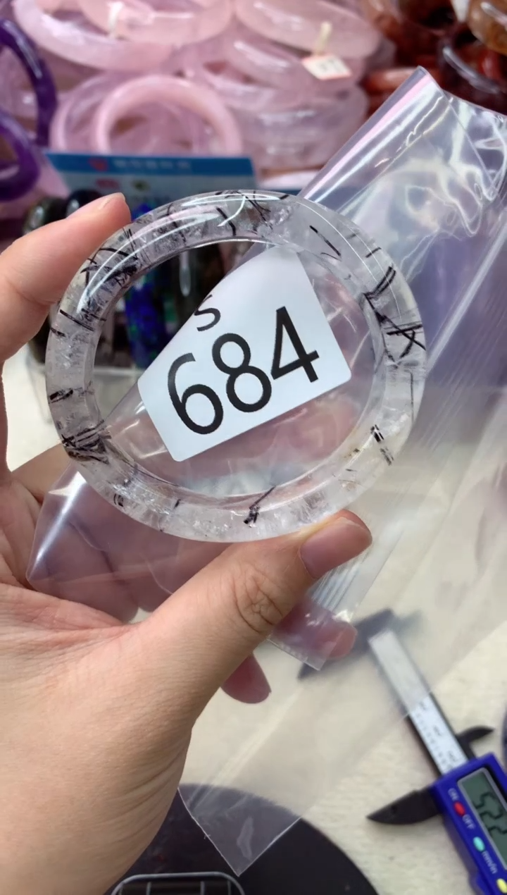未镶嵌手镯水晶S684*-52
