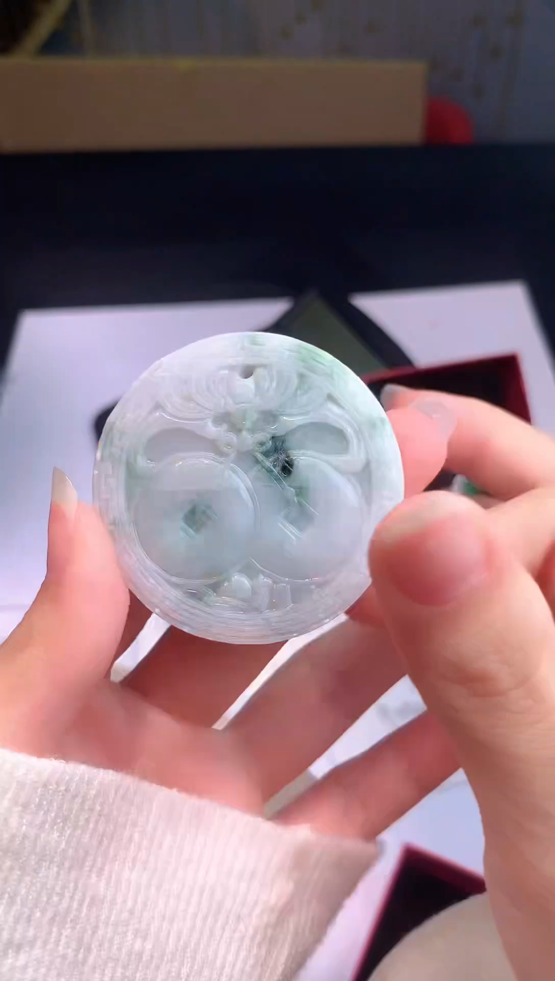 颈饰未镶嵌翡翠0芹0翡翠珠宝749