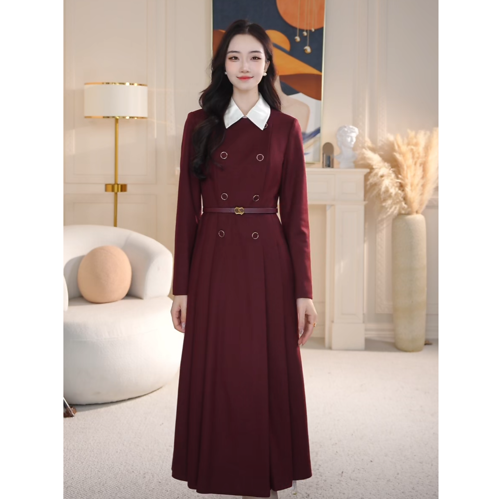 奈蔻连衣裙XF05649W0/XF05694A7