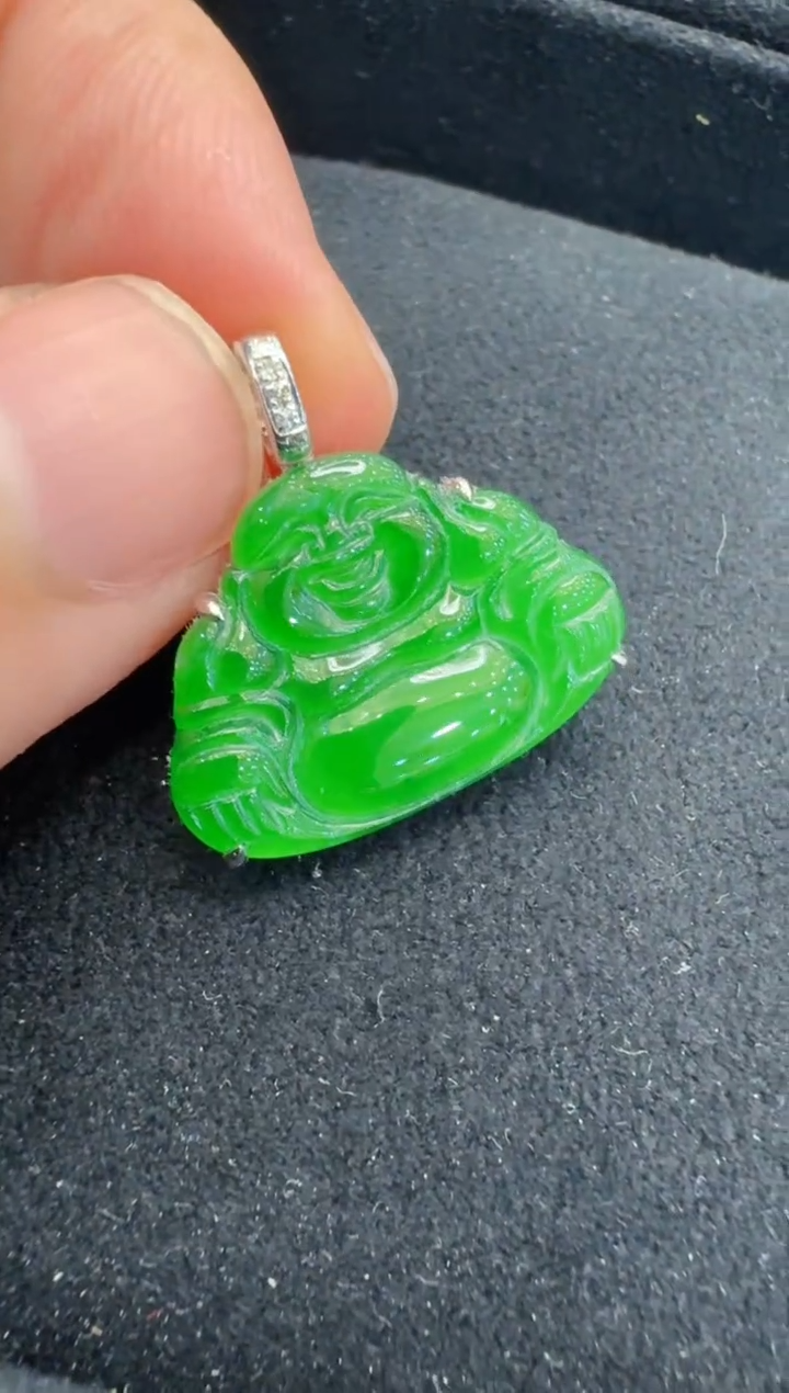 【闪购商品】翡翠吊坠(不含链)18K金镶嵌多样性团购发一件