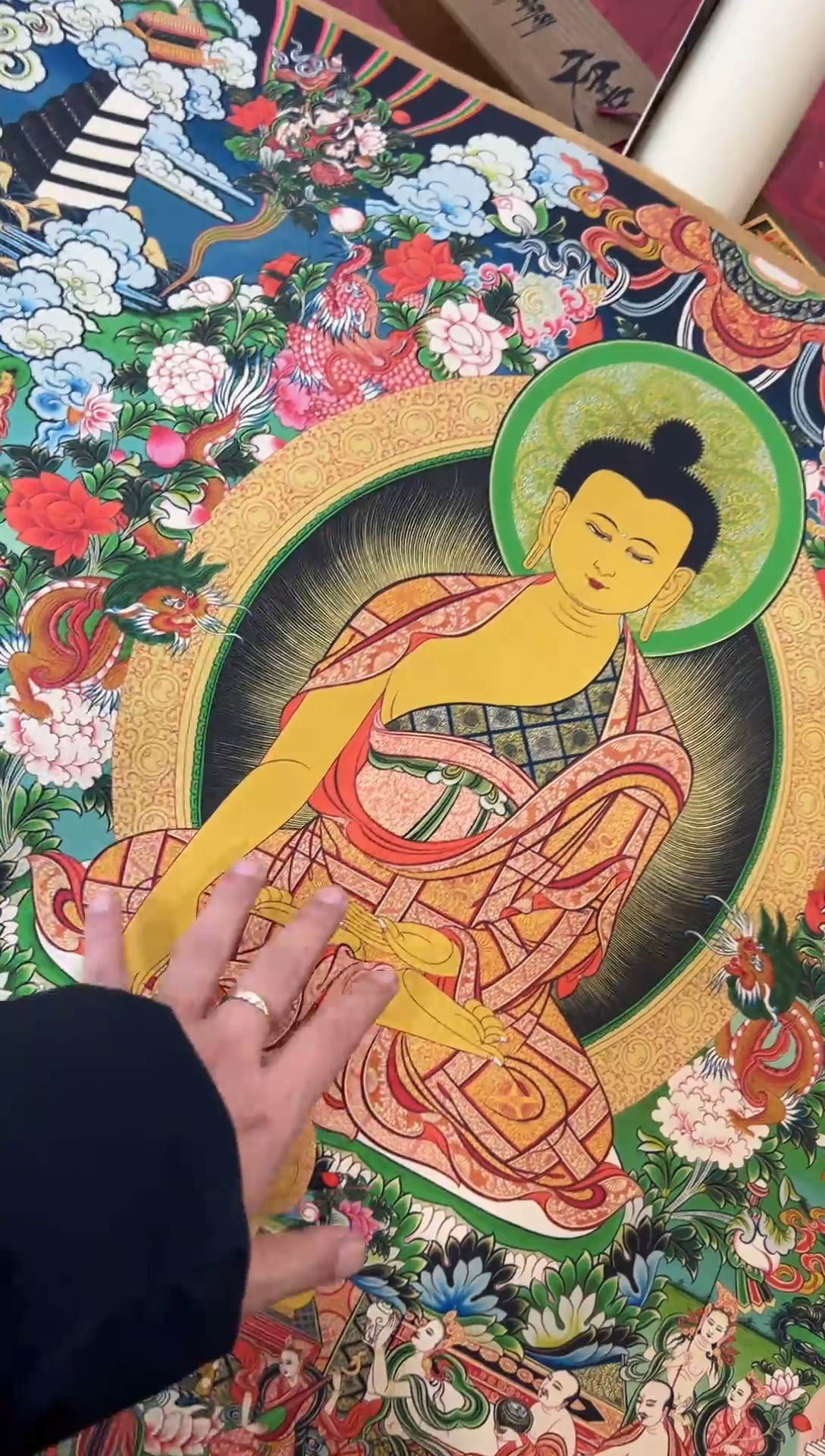 装裱画装裱画净界藏传净界藏传35