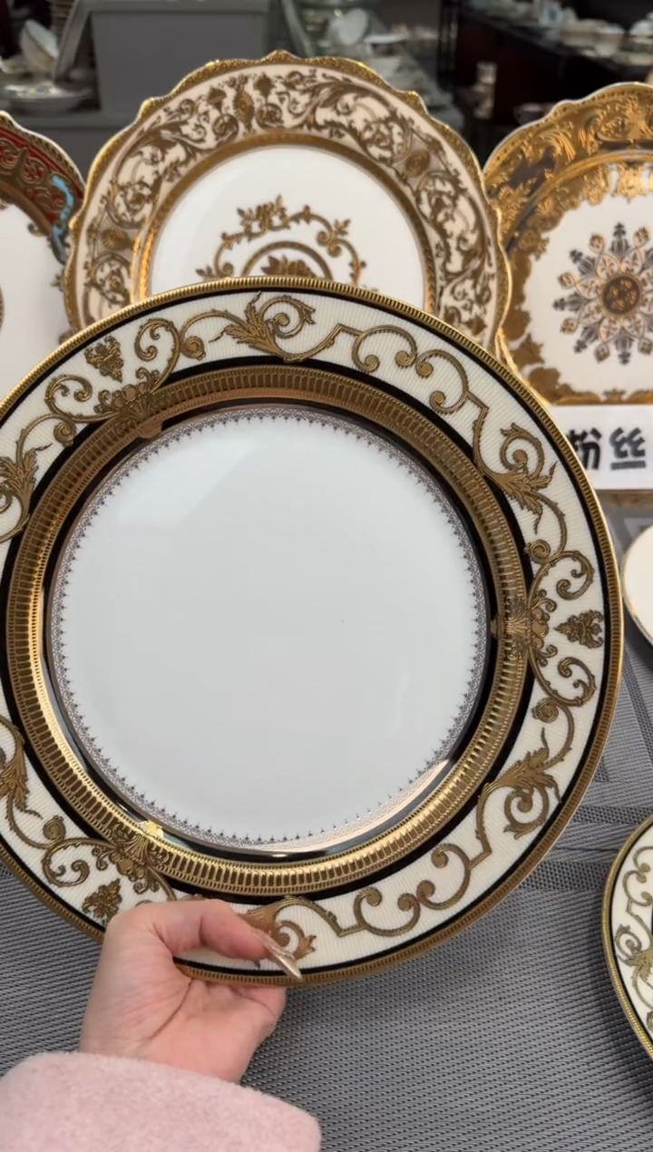 【闪购商品】瓷片10.5英寸平盘福利款 微瑕