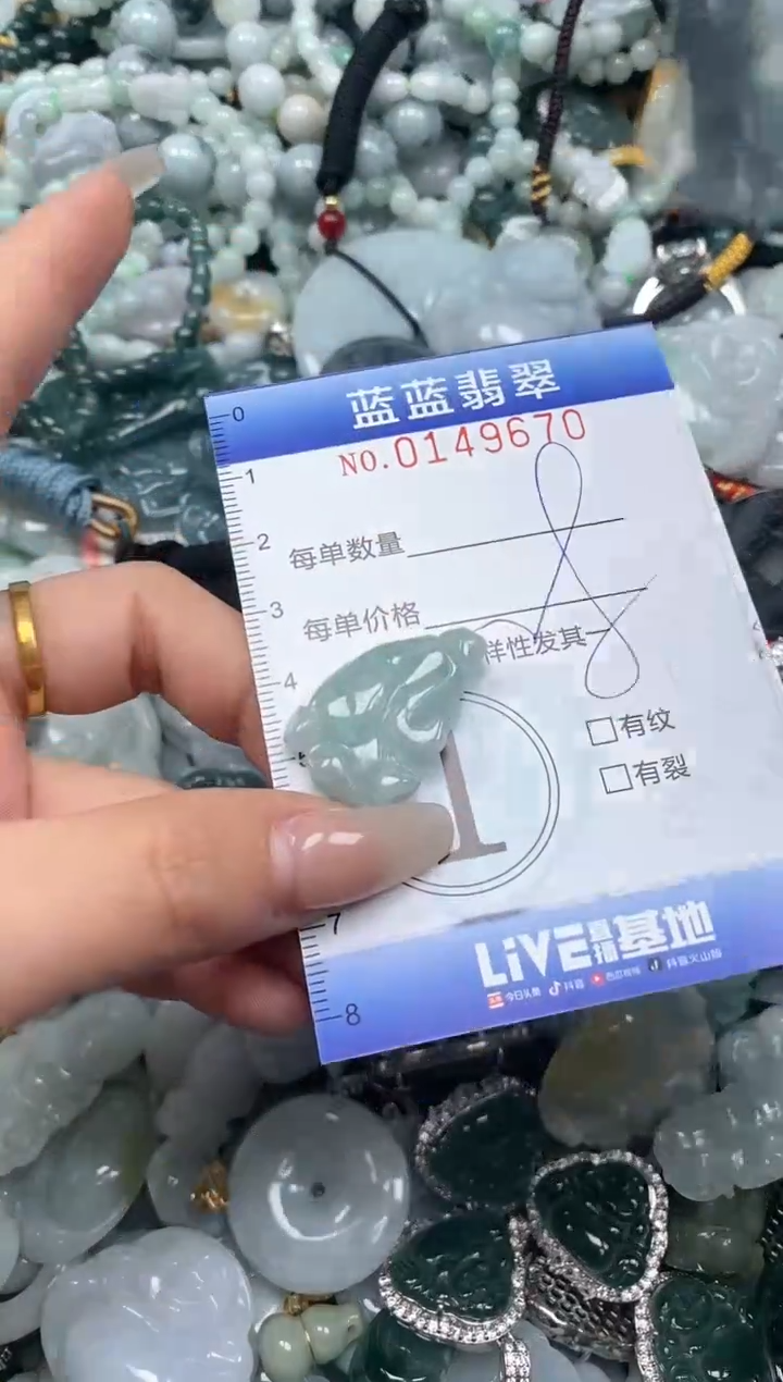 【闪购商品】翡翠颈饰未镶嵌闪购0149670