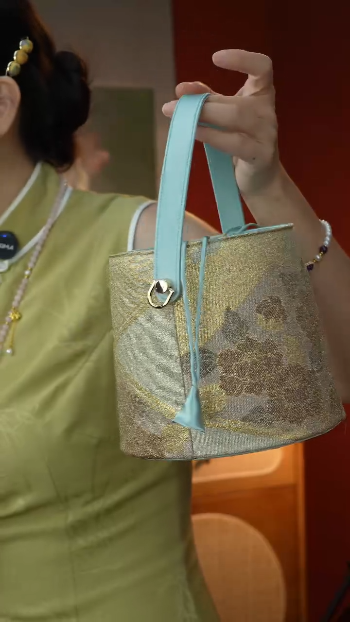 刺绣 唐锦福利水桶包