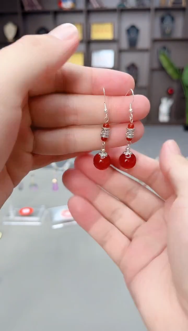 未镶嵌耳饰玛瑙/玉髓205000