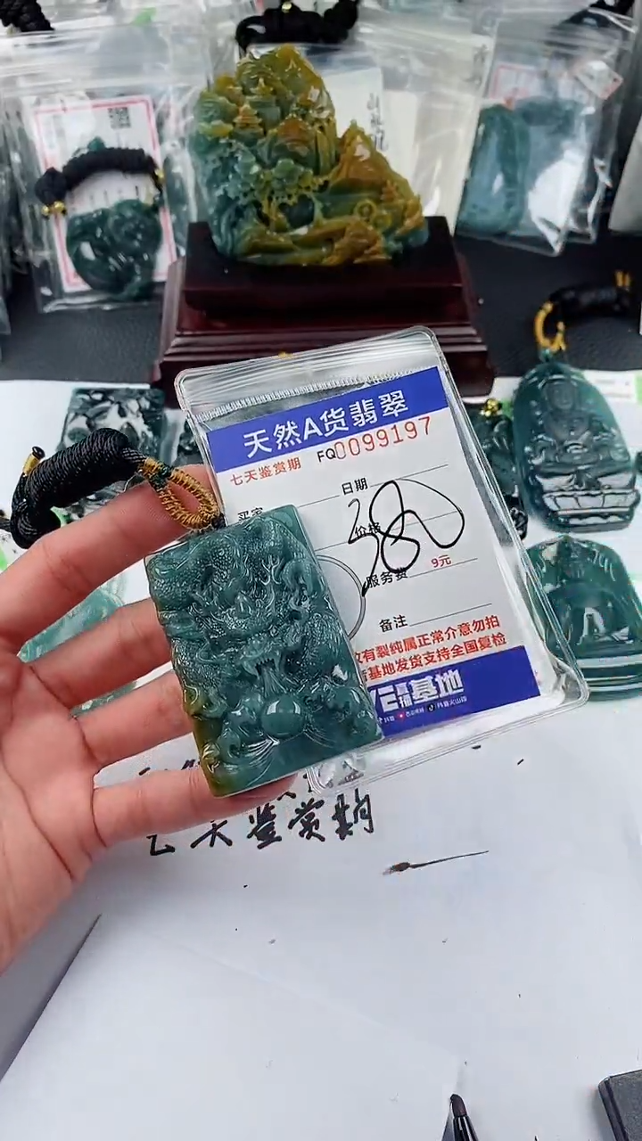 【闪购商品】翡翠颈饰未镶嵌            