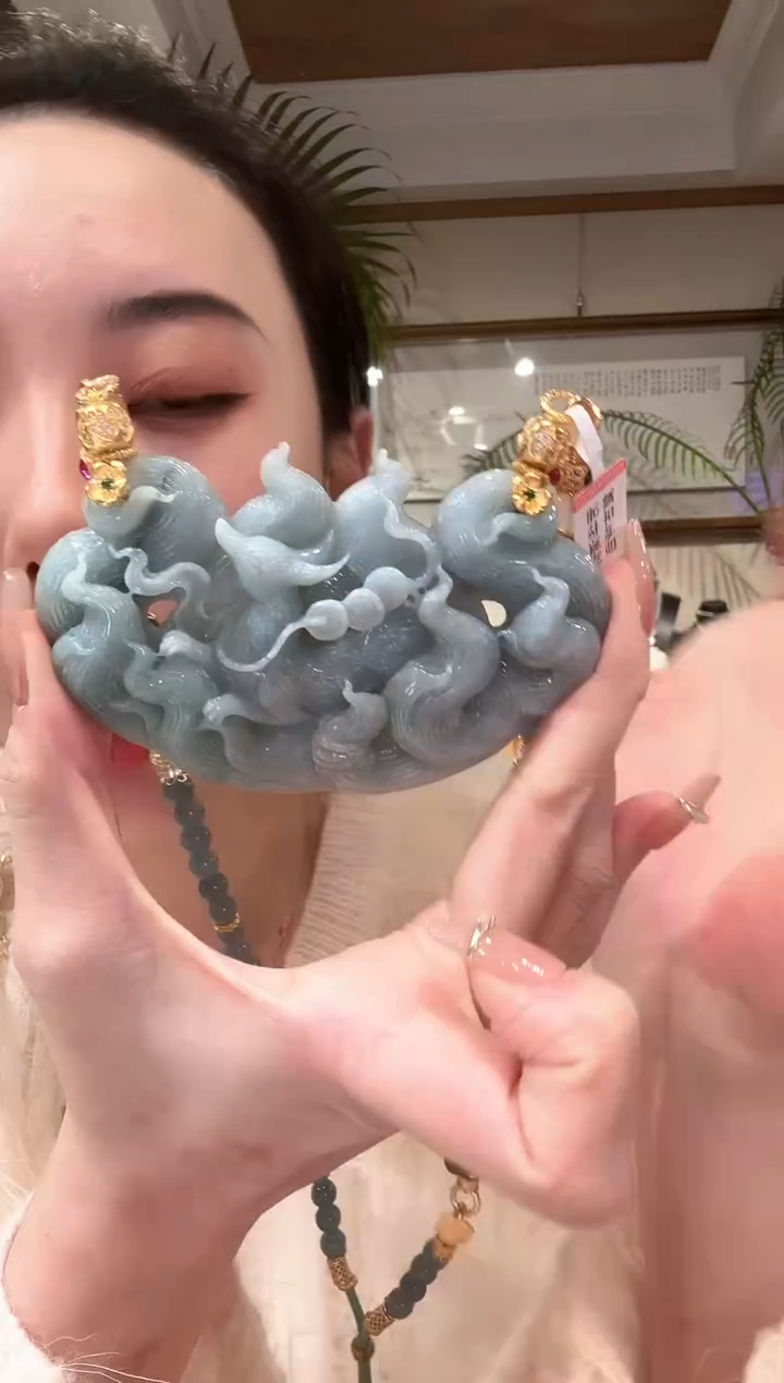 【闪购商品】翡翠颈饰未镶嵌国风