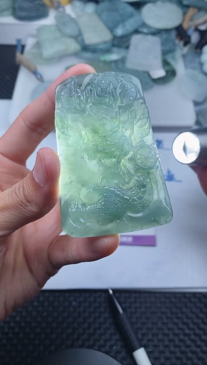 翡翠未镶嵌颈饰11111111