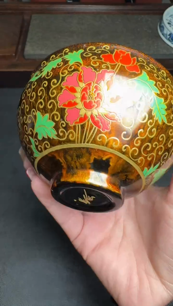 【闪购商品】茶盏吴志勇大漆盏83