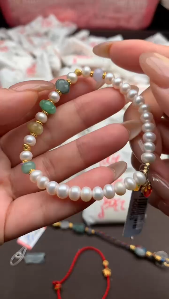 【闪购商品】翡翠手串未镶嵌一