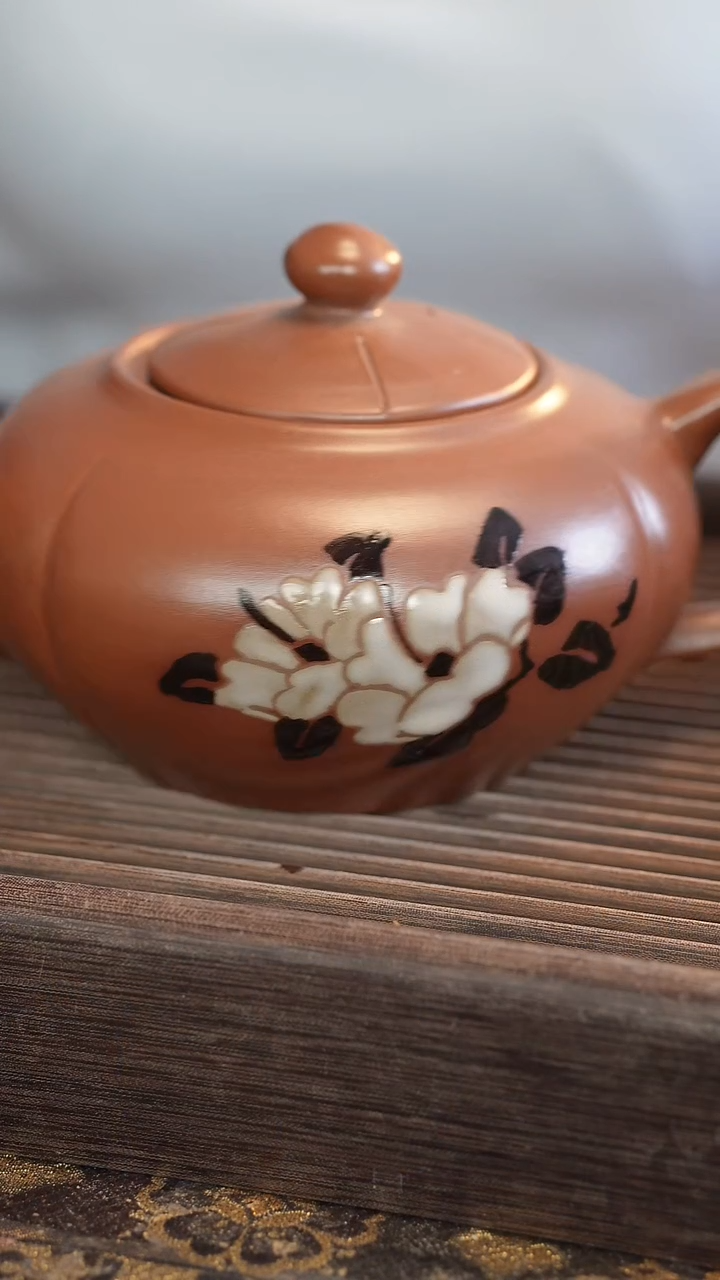 茶壶紫砂原矿手工制作