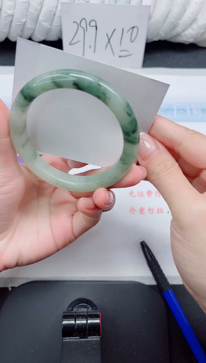 【闪购商品】石英质玉手镯未镶嵌17#58.2