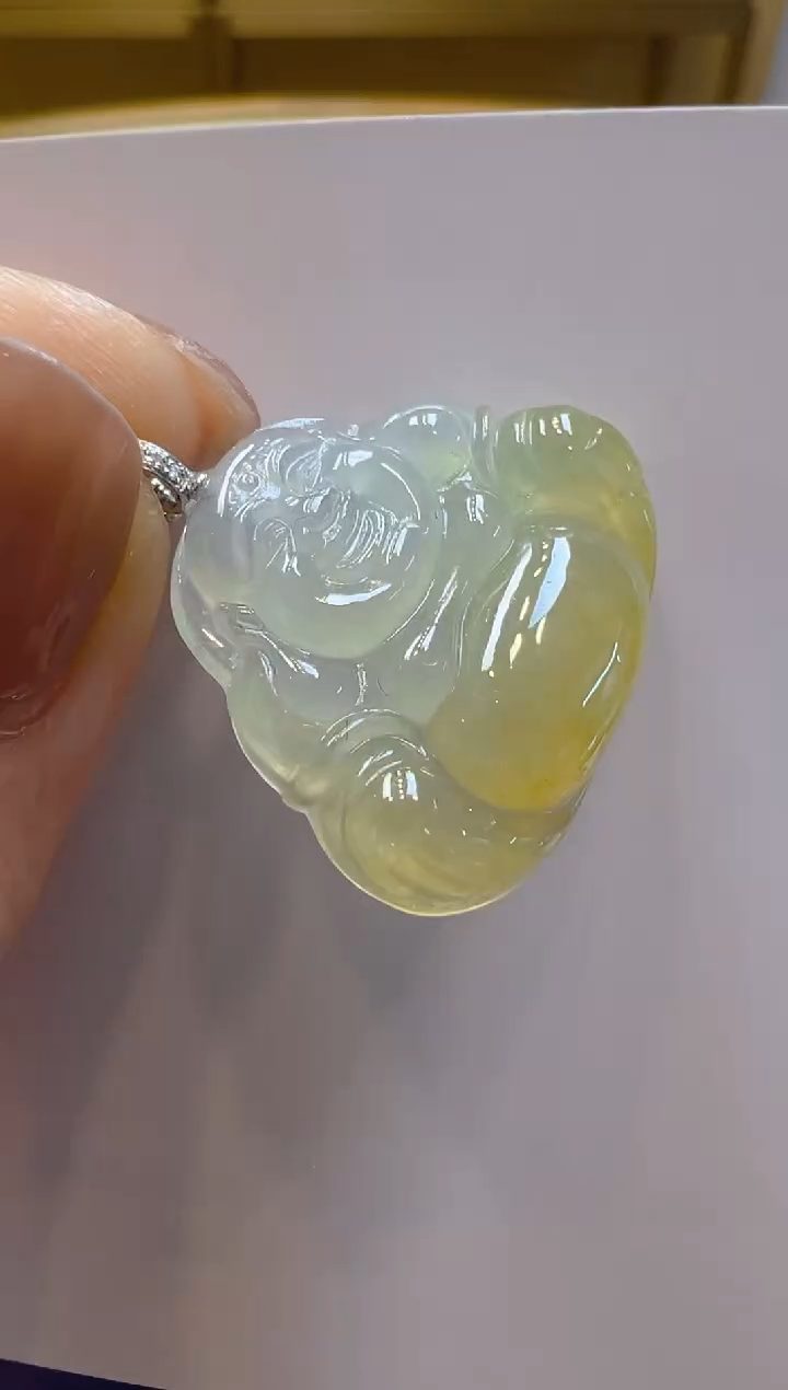 【闪购商品】翡翠18K金镶嵌吊坠(不含链)多样性团购发一件