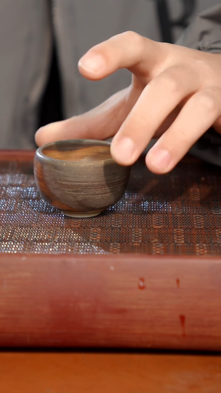 陶瓷奢瓷/瑞寅柴烧茶器（杯子）1632微瑕