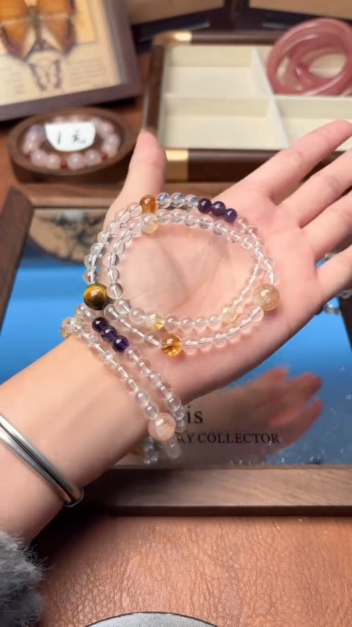 未镶嵌手链水晶1