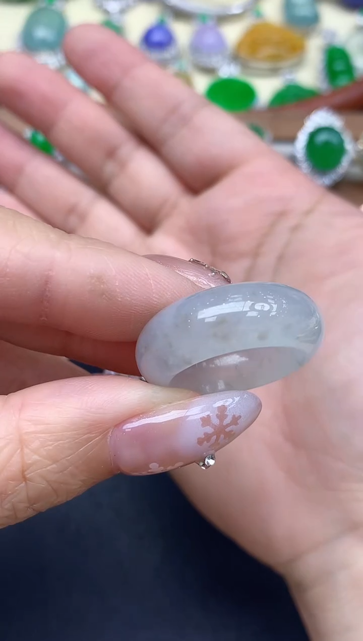 未镶嵌戒指翡翠漂***鱼303-中国好珍宝