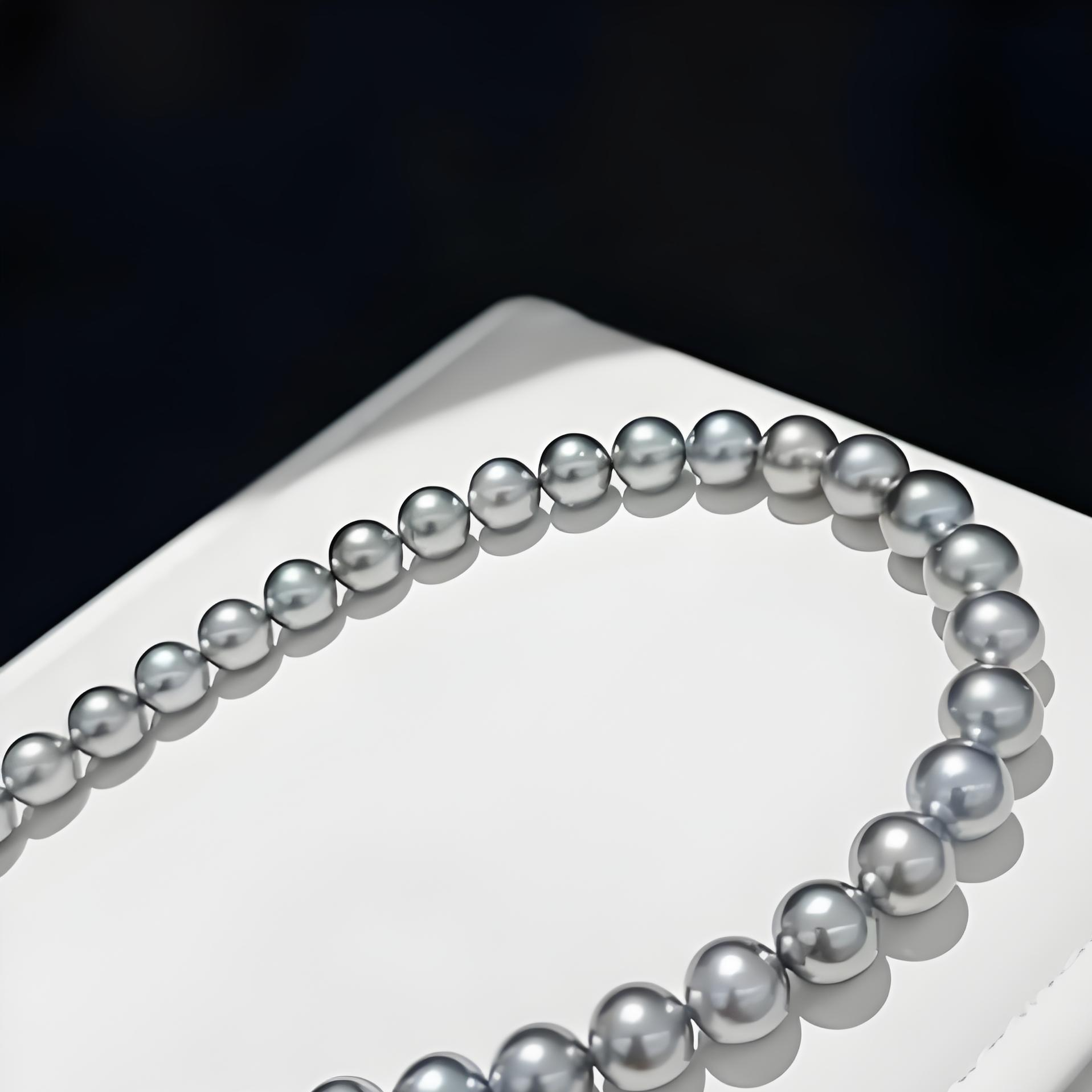 坠链均925银 【小玉家】珍珠DIY高端定制时尚串珠链接