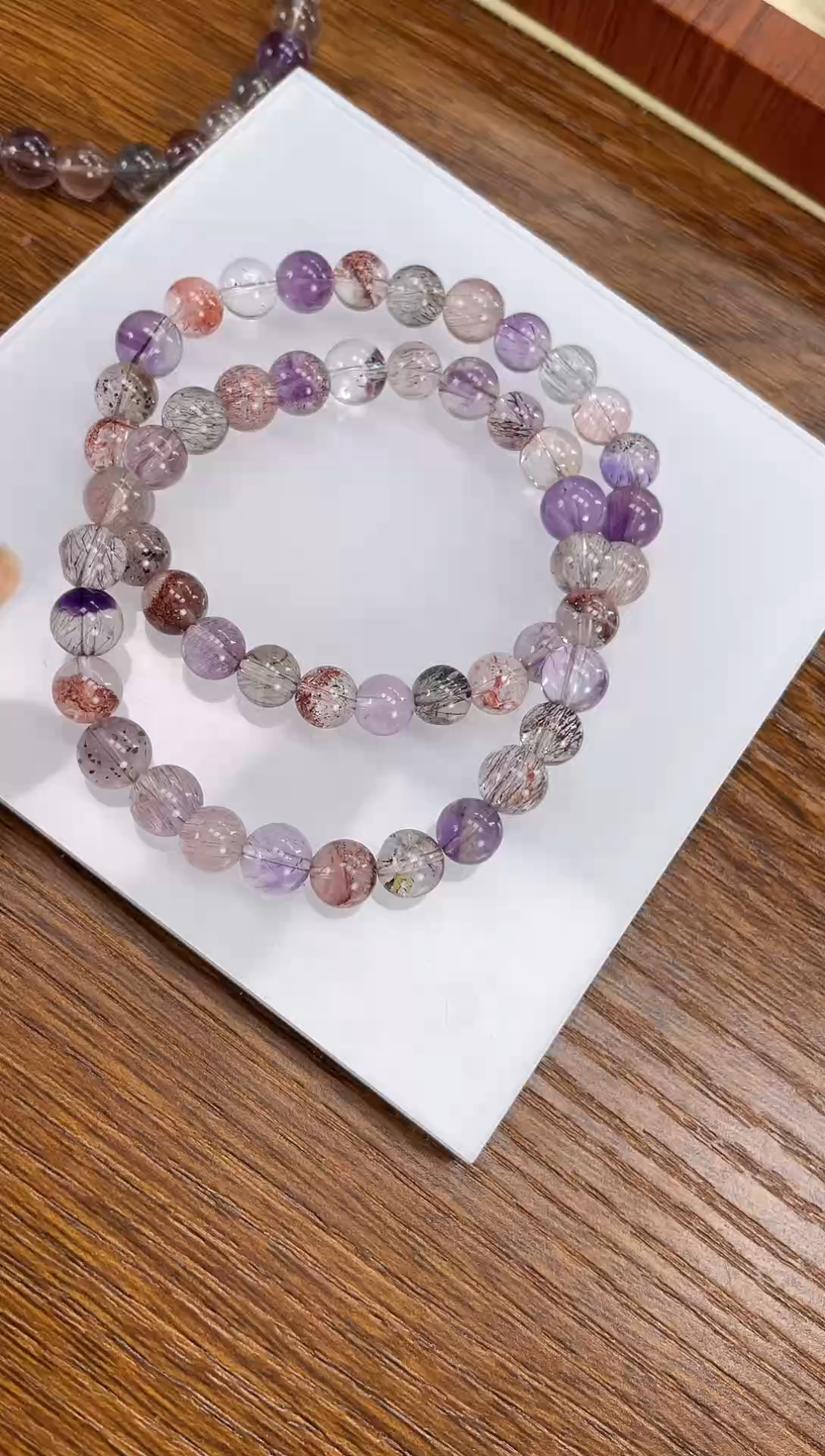 【闪购商品】水晶手链未镶嵌超七手串多样性发一