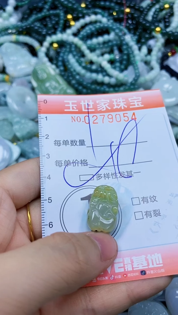 翡翠未镶嵌颈饰闪购0279054多样性发其一