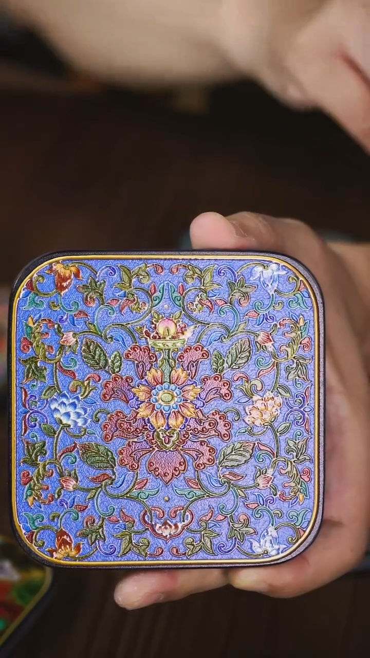 壹藏贰宝繁花杯垫一片