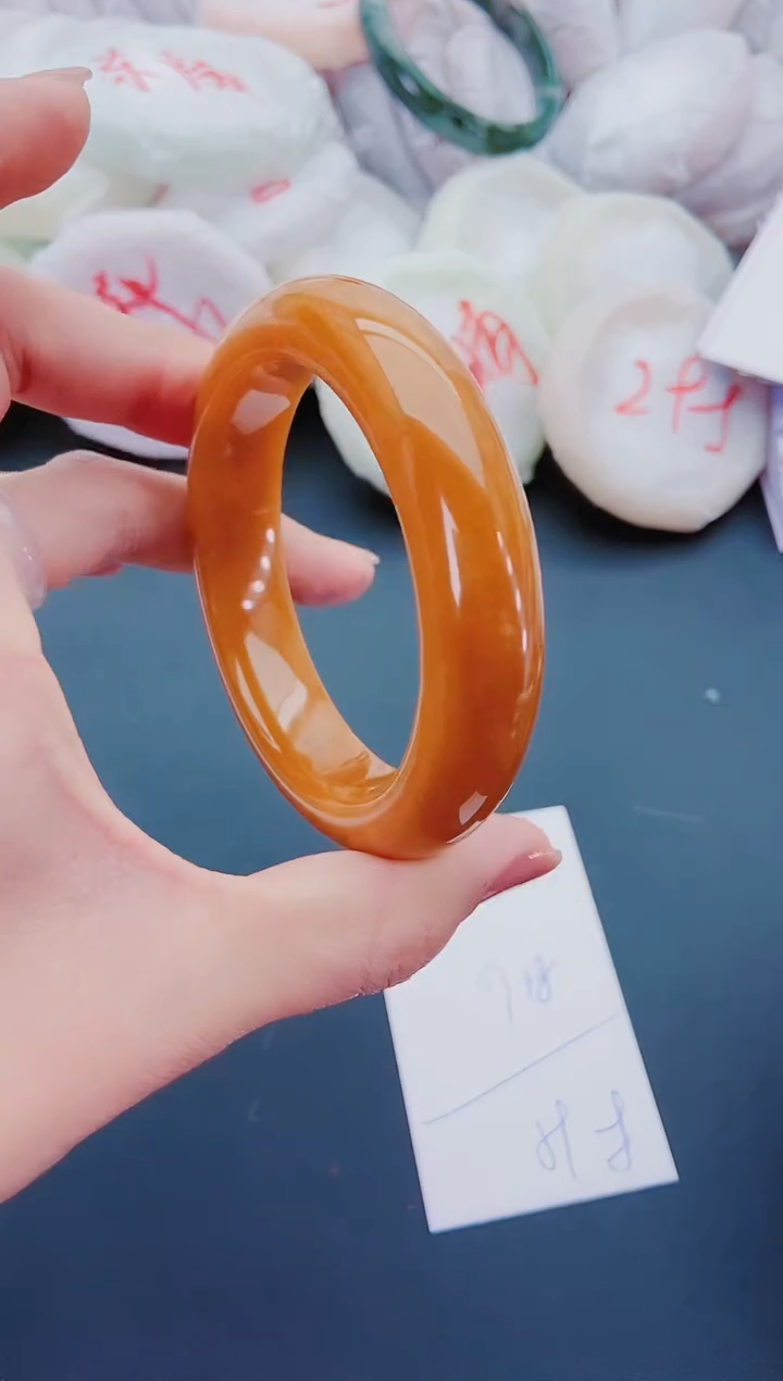 未镶嵌手镯石英质玉M100-57-58