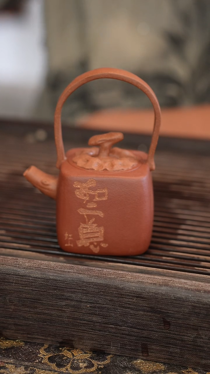 茶壶紫砂原矿手工制作