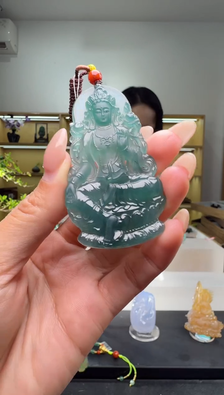 吊坠(不含链)未镶嵌翡翠度母