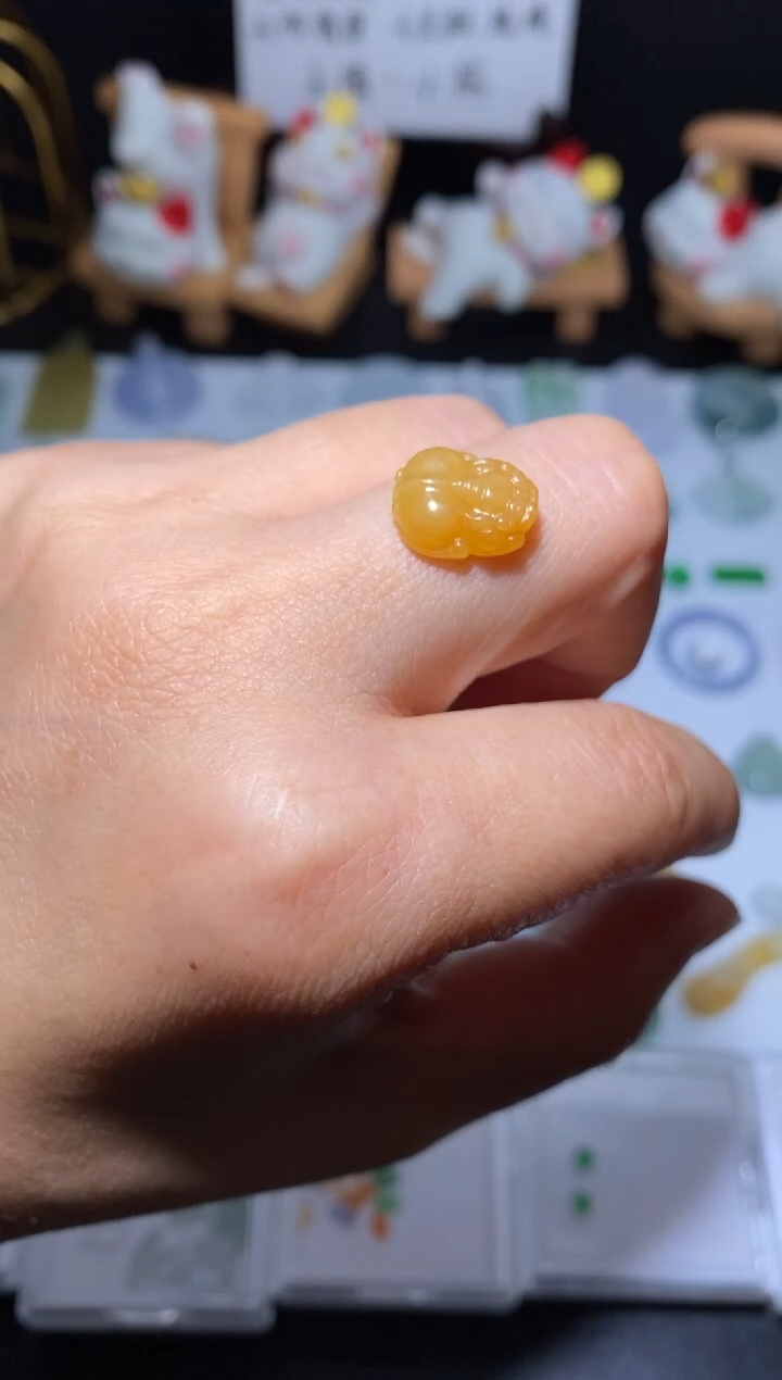 未镶嵌定制翡翠貔貅