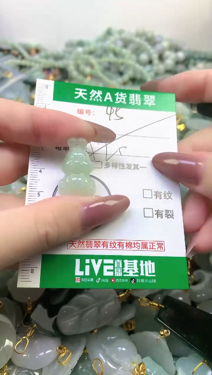 颈饰未镶嵌翡翠纯天然缅甸A货翡翠