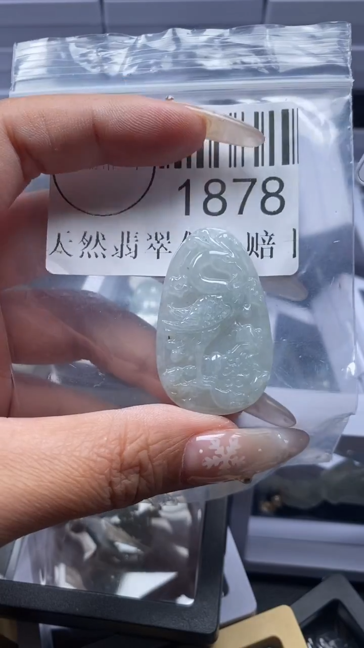 颈饰未镶嵌翡翠1878
