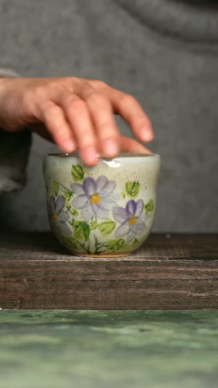 【闪购商品】青诗集手工手绘瓷器