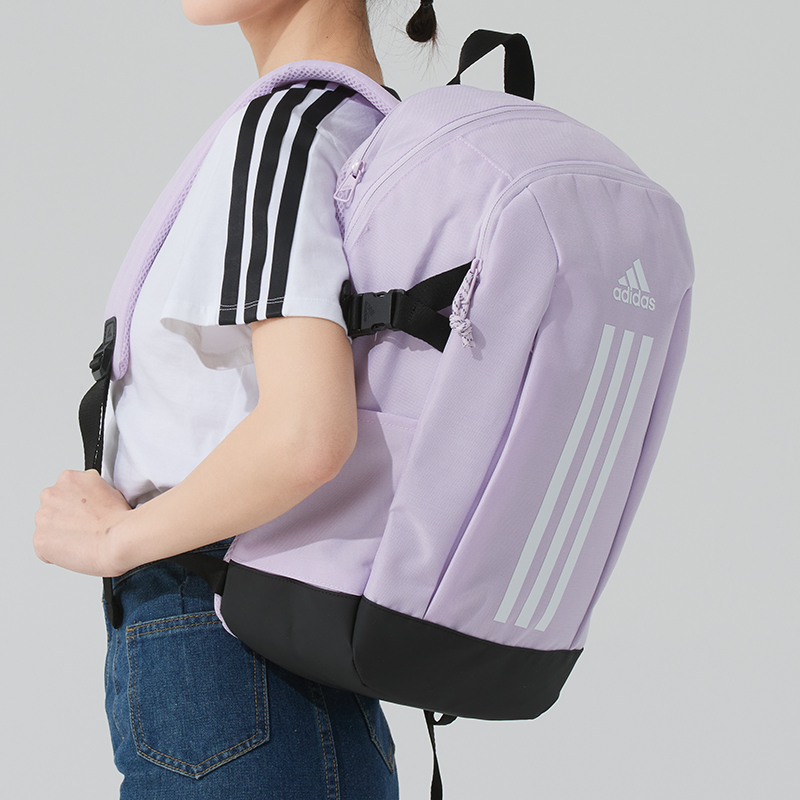 阿迪达斯双肩包男包女包运动包初高中学生书包电脑包休闲包JX7393