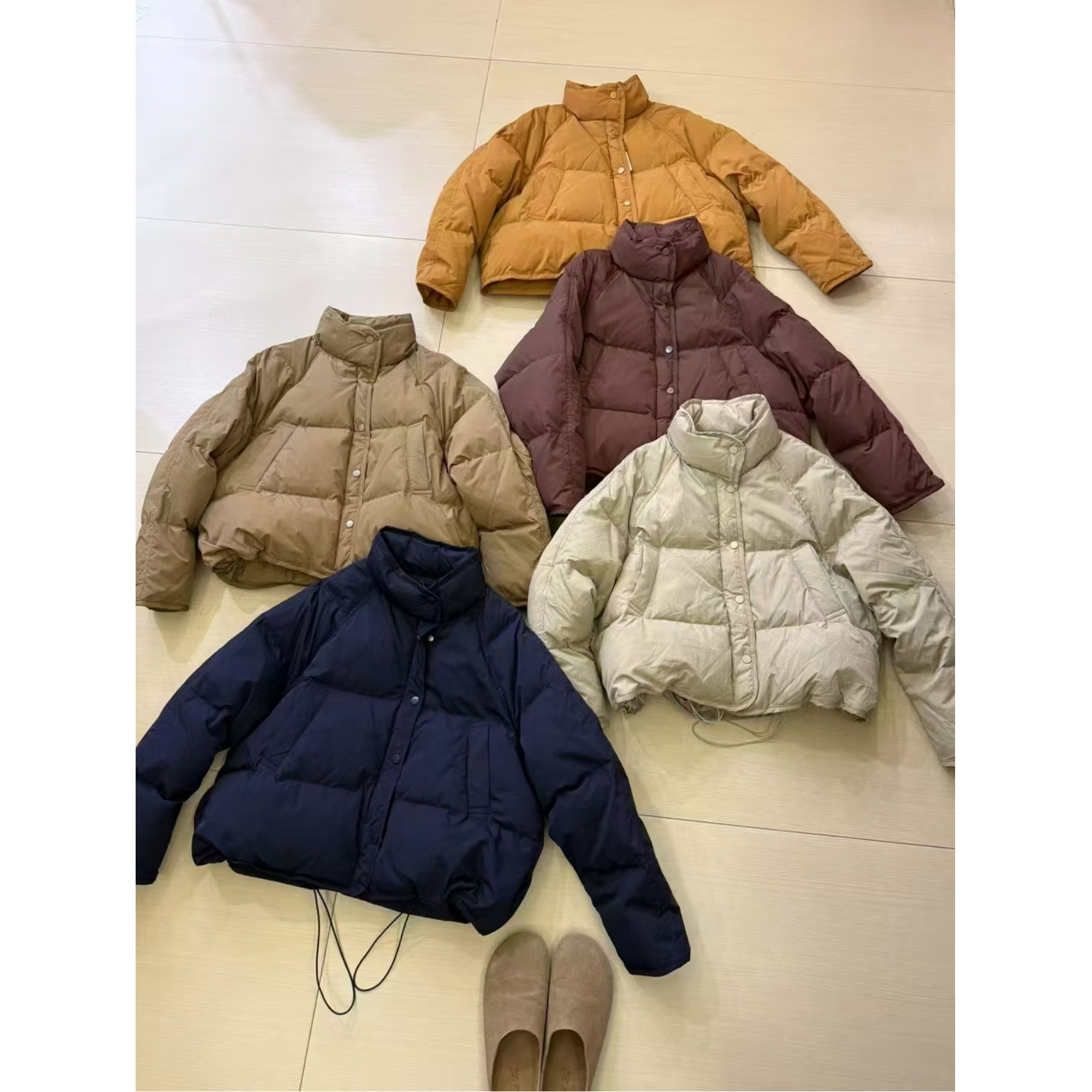 （柚子同款）GL冬季简约时尚羽绒服6818