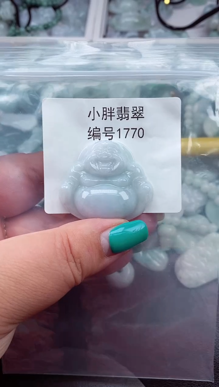 颈饰未镶嵌翡翠缅甸天然A货翡翠1770