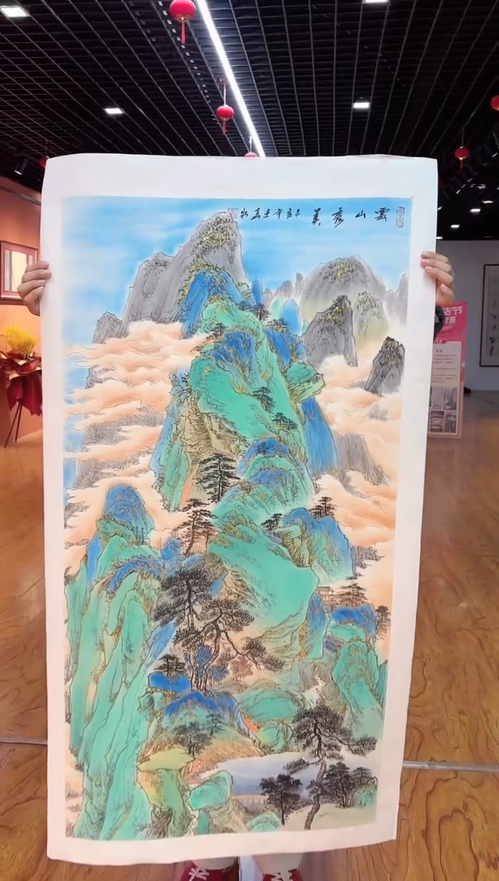 【闪购商品】国画周建真老师绘画作品24-62