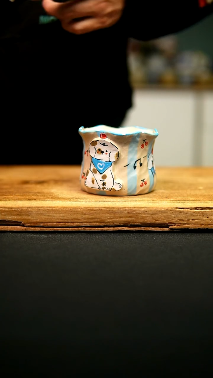 @@陶园瓷舍@@纯手工手绘@高温釉下彩